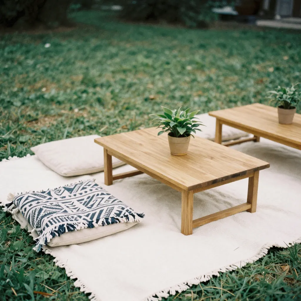 Cozy pop-up picnic package arrangement